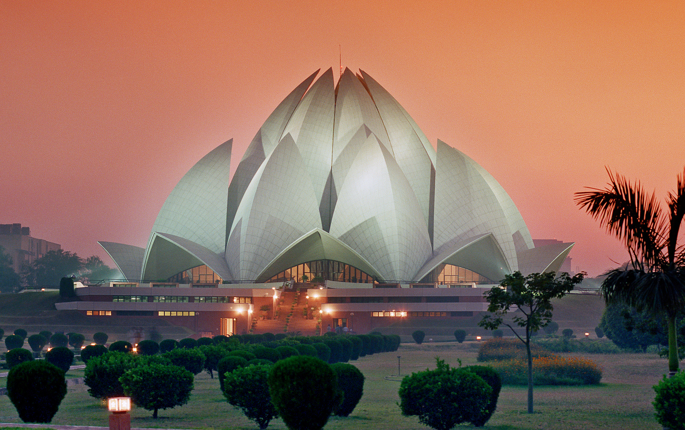 In India, Lotus temple embodies 